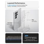 Spigen Ultra Hybrid Crystal Clear Samsung Galaxy S26 Ultra Tok