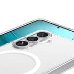 Spigen Ultra Hybrid Mag MagSafe Clear/White Samsung Galaxy S26 Plus Tok