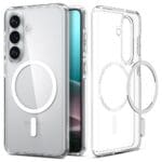 Spigen Ultra Hybrid Mag MagSafe Clear/White Samsung Galaxy S26 Tok