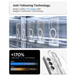 Spigen Ultra Hybrid Mag MagSafe Clear/White Samsung Galaxy S26 Tok