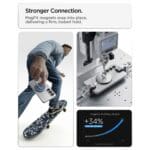 Spigen Ultra Hybrid Mag MagSafe Clear/White Samsung Galaxy S26 Tok