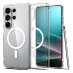 Spigen Ultra Hybrid Mag MagSafe Clear/White Samsung Galaxy S26 Ultra Tok