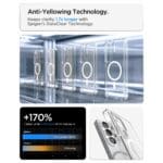 Spigen Ultra Hybrid Mag MagSafe Clear/White Samsung Galaxy S26 Ultra Tok