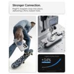 Spigen Ultra Hybrid Mag MagSafe Clear/White Samsung Galaxy S26 Ultra Tok