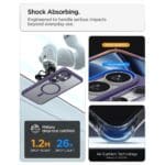 Spigen Ultra Hybrid Mag MagSafe Deep Purple Samsung Galaxy S26 Ultra Tok