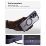 Spigen Ultra Hybrid Mag MagSafe Deep Purple Samsung Galaxy S26 Ultra Tok