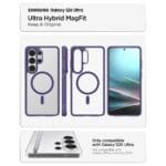 Spigen Ultra Hybrid Mag MagSafe Deep Purple Samsung Galaxy S26 Ultra Tok