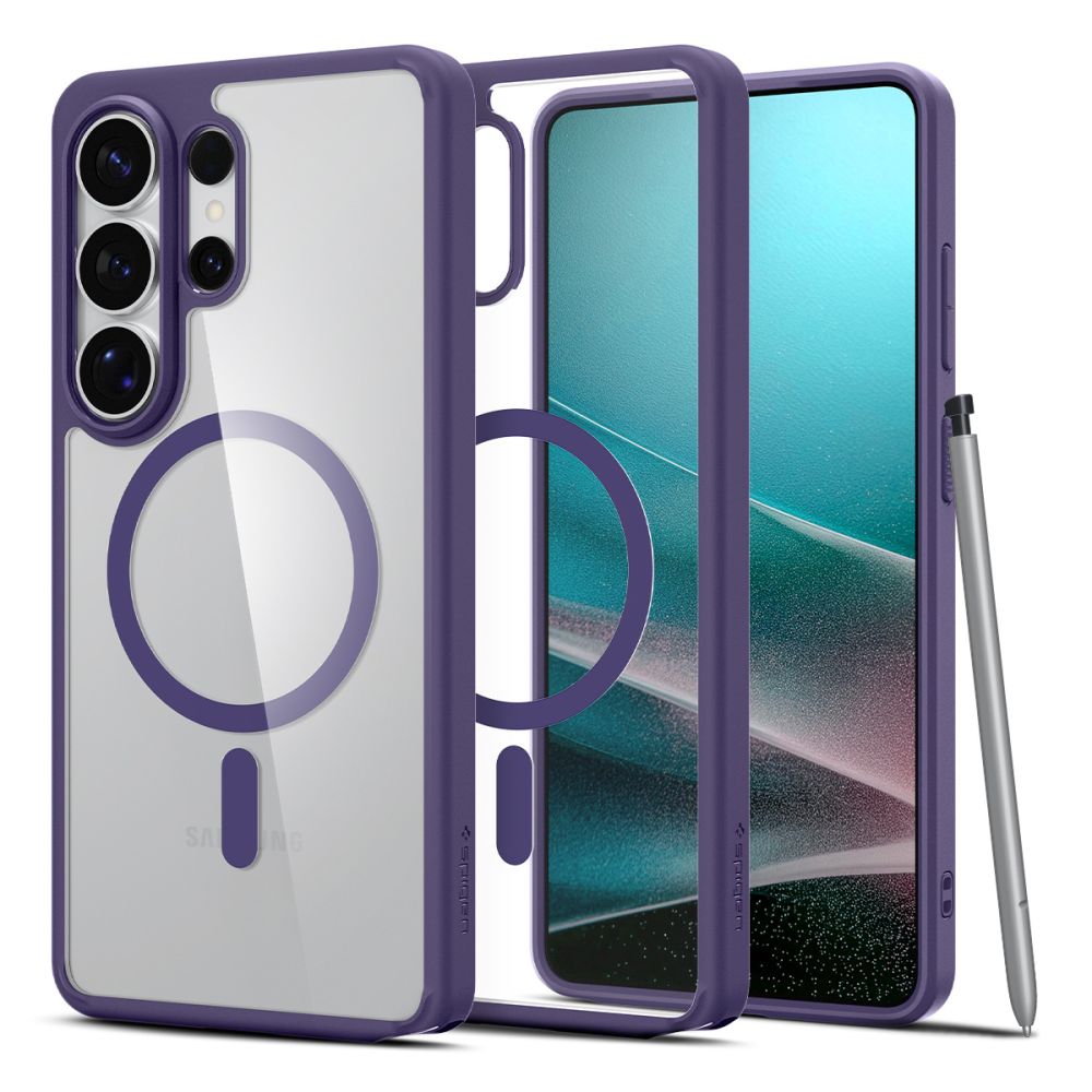 Spigen Ultra Hybrid Mag MagSafe Deep Purple Samsung Galaxy S26 Ultra Tok