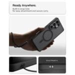 Spigen Ultra Hybrid Mag MagSafe Frost Black Samsung Galaxy S26 Ultra Tok