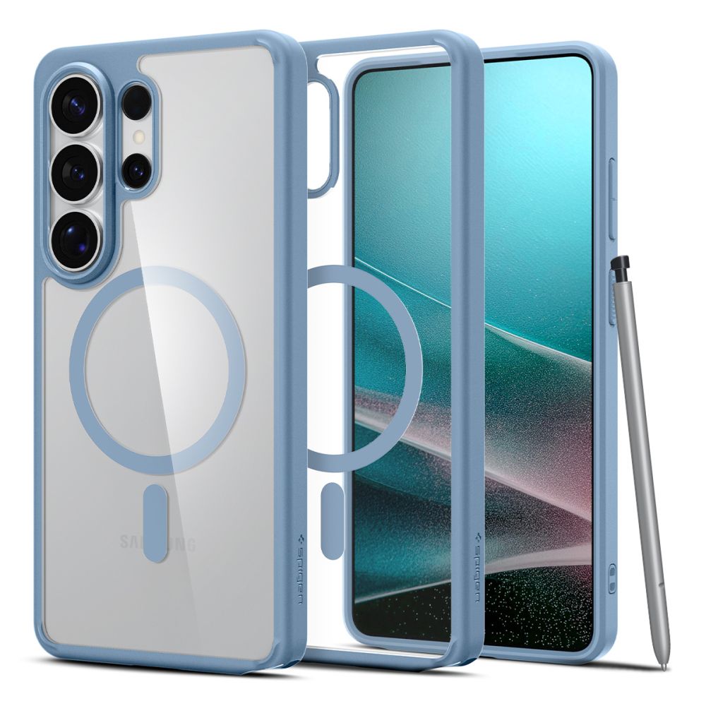Spigen Ultra Hybrid Mag MagSafe Light Blue Samsung Galaxy S26 Ultra Tok