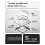 Spigen Ultra Hybrid Mag MagSafe Matte Black Samsung Galaxy S26 Plus Tok