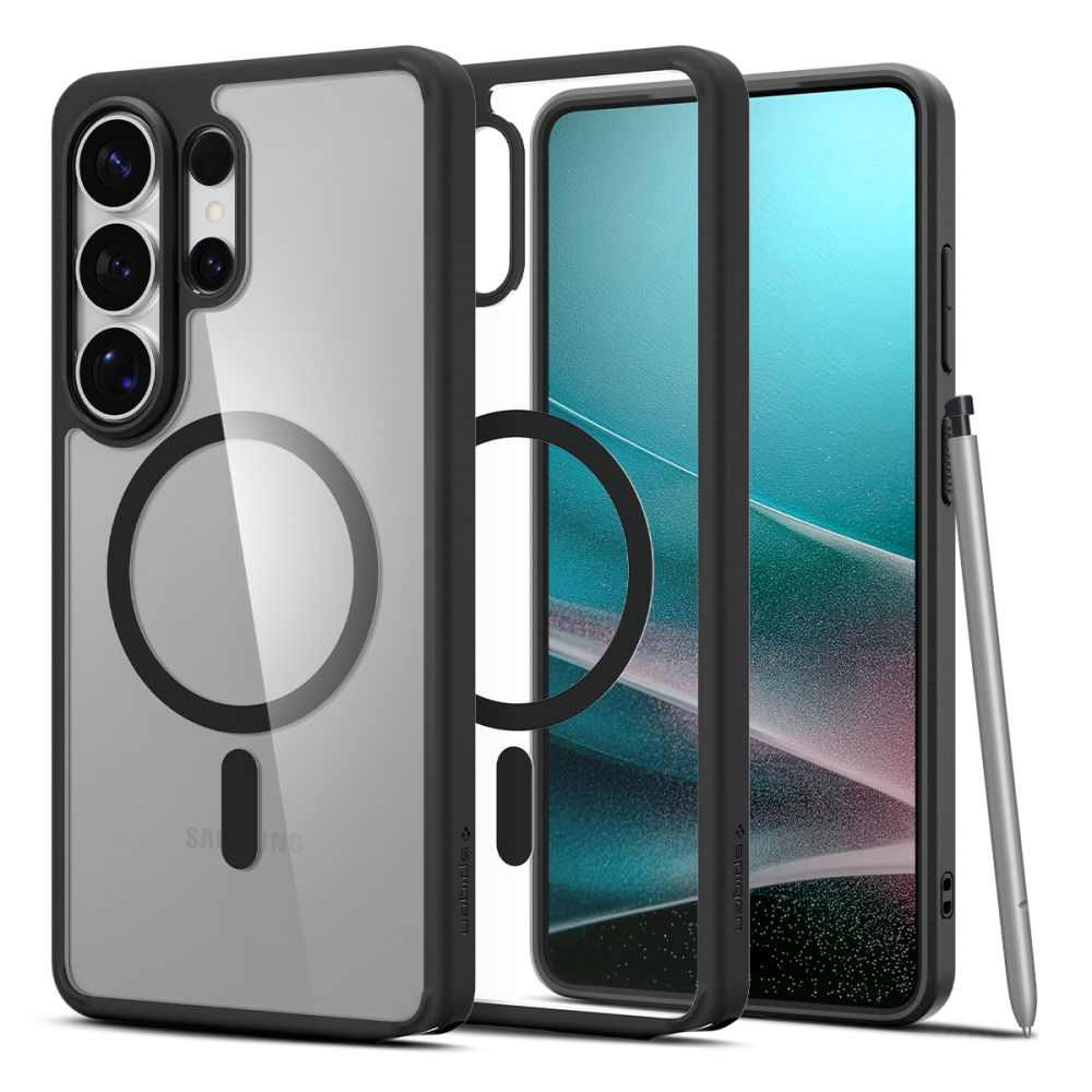 Spigen Ultra Hybrid Mag MagSafe Matte Black Samsung Galaxy S26 Ultra Tok