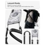 Spigen Ultra Hybrid Mag MagSafe Zero One White Samsung Galaxy S26 Plus Tok