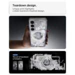 Spigen Ultra Hybrid Mag MagSafe Zero One White Samsung Galaxy S26 Plus Tok