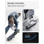 Spigen Ultra Hybrid "S" Mag MagSafe Clear/White Samsung Galaxy S26 Plus Tok