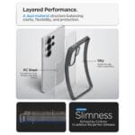 Spigen Ultra Hybrid Space Crystal Samsung Galaxy S26 Ultra Tok