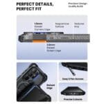 Supcase Iblsn Armorbox Clip Mag MagSafe Black Samsung Galaxy S26 Ultra Tok