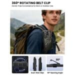 Supcase Iblsn Armorbox Clip Mag MagSafe Black Samsung Galaxy S26 Ultra Tok