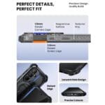 Supcase Iblsn Armorbox Mag MagSafe Black Samsung Galaxy S26 Tok