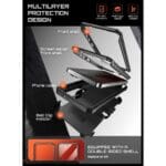 Supcase Unicorn Beetle Pro Mag MagSafe 2-Set Black Samsung Galaxy S26 Ultra Tok