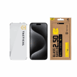 Tactical Glass Shield 2.5D Glass Apple Clear iPhone 15 Pro Max