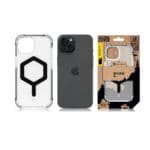 Tactical MagForce Hexagon Apple T-Black iPhone 15 Tok
