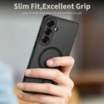 Tech-Protect Basicmag MagSafe Matte Black Samsung Galaxy S26 Tok