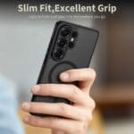 Tech-Protect Basicmag MagSafe Matte Black Samsung Galaxy S26 Ultra Tok