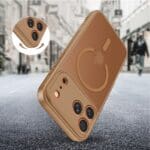 Tech-Protect Basicmag MagSafe Matte Brown iPhone 17 Pro Max Tok