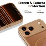 Tech-Protect Basicmag MagSafe Matte Brown iPhone 17 Pro Tok