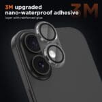Tech-Protect Camfull Fit+ Matte Clear iPhone 17
