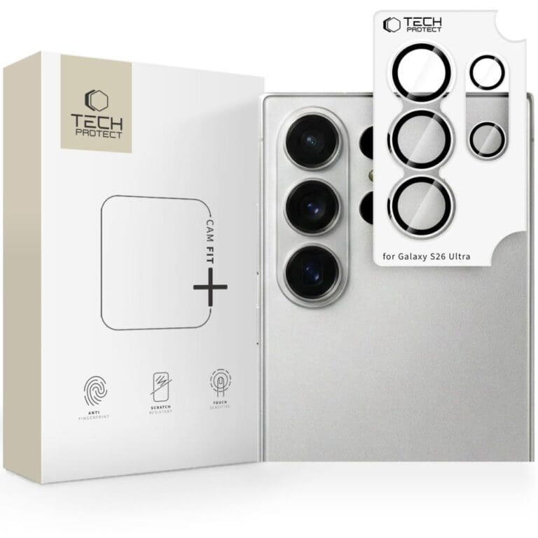 Tech-Protect Camring Fit+ Clear Samsung Galaxy S26 Ultra