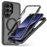 Tech-Protect Defense MagSafe Matte Black Samsung Galaxy S26 Ultra Tok