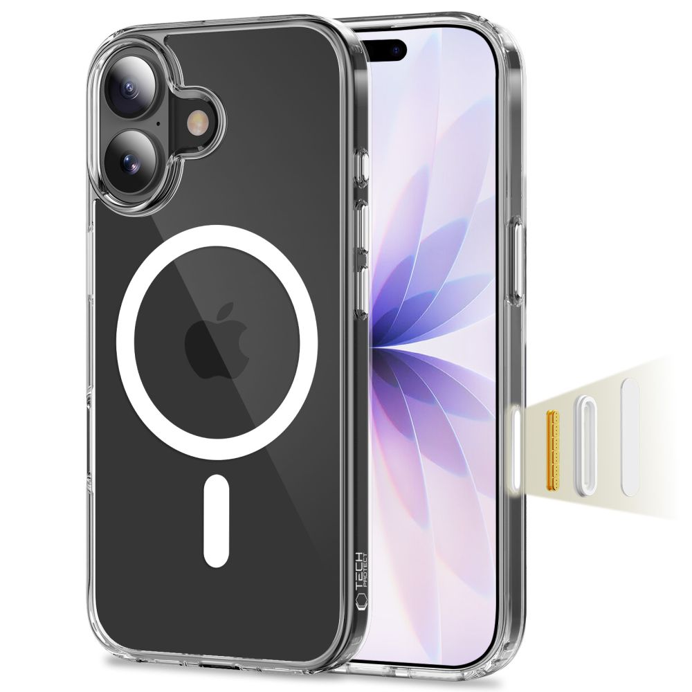Tech-Protect Flexair Hybrid Cc MagSafe Clear iPhone 17 Tok