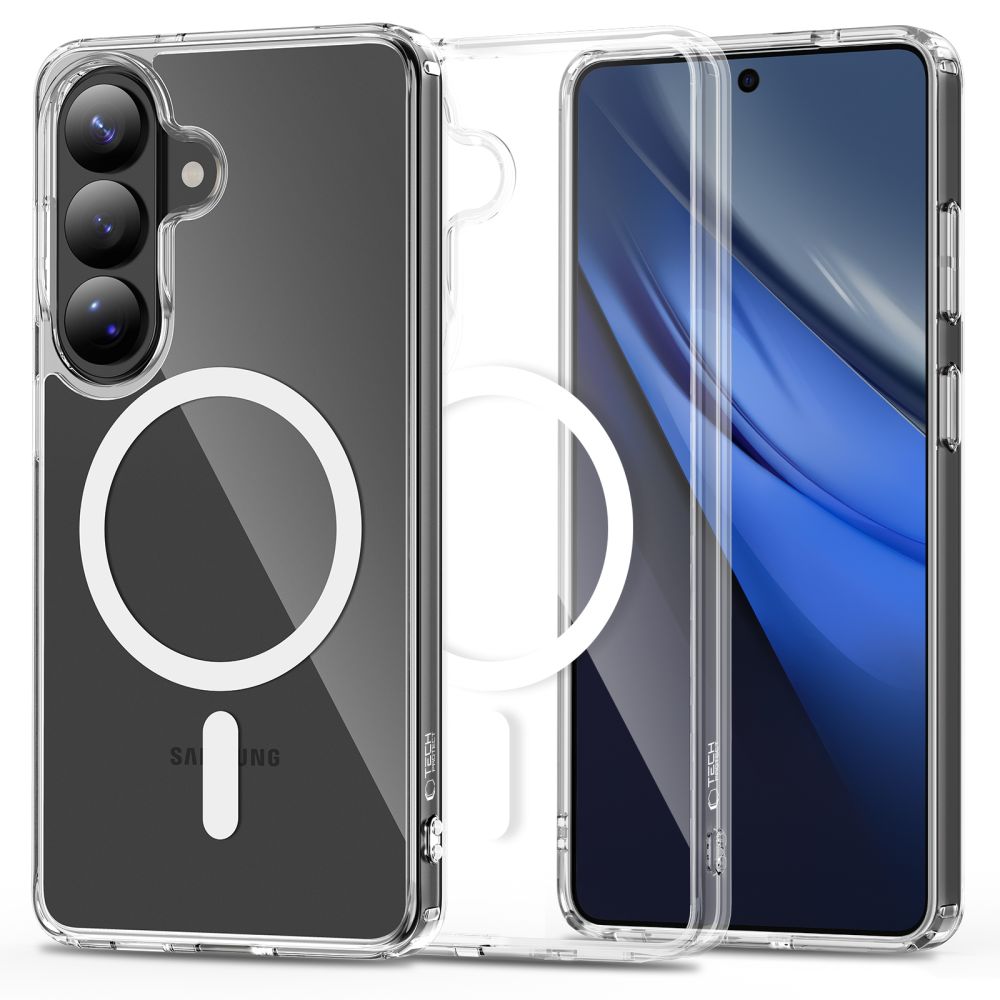 Tech-Protect Flexair Hybrid MagSafe Clear Samsung Galaxy S26 Plus Tok