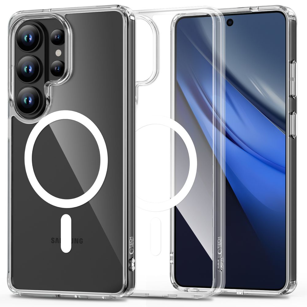 Tech-Protect Flexair Hybrid MagSafe Clear Samsung Galaxy S26 Ultra Tok