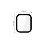 Tech-Protect Glass Flex+ 2-Pack Apple Watch 4 / 5 / 6 / Se 1 / 2 / 3 (40Mm) Black