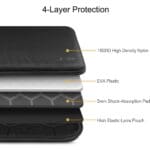 Tech-Protect Hardpouch Laptop 15-16 Black/Black