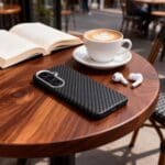 Tech-Protect Ion Carbon MagSafe Black/Silver Samsung Galaxy S26 Tok