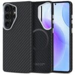 Tech-Protect Ion Carbon MagSafe Black/Silver Samsung Galaxy S26 Ultra Tok