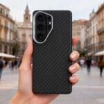 Tech-Protect Ion Carbon MagSafe Black/Silver Samsung Galaxy S26 Ultra Tok