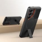 Tech-Protect Kevlar Aura MagSafe Black/Orange Samsung Galaxy S26 Tok