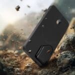 Tech-Protect Kevlar Aura MagSafe Black/Orange Samsung Galaxy S26 Tok