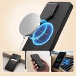 Tech-Protect Kevlar Aura MagSafe Black/Orange Samsung Galaxy S26 Ultra Tok