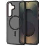 Tech-Protect Magcam MagSafe Matte Black/Red Samsung Galaxy S26 Plus Tok