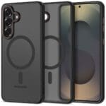 Tech-Protect Magcam MagSafe Matte Black/Red Samsung Galaxy S26 Tok