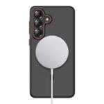 Tech-Protect Magcam MagSafe Matte Black/Red Samsung Galaxy S26 Tok