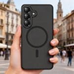 Tech-Protect Magcam MagSafe Matte Black Samsung Galaxy S26 Plus Tok