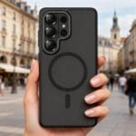 Tech-Protect Magcam MagSafe Matte Black Samsung Galaxy S26 Ultra Tok