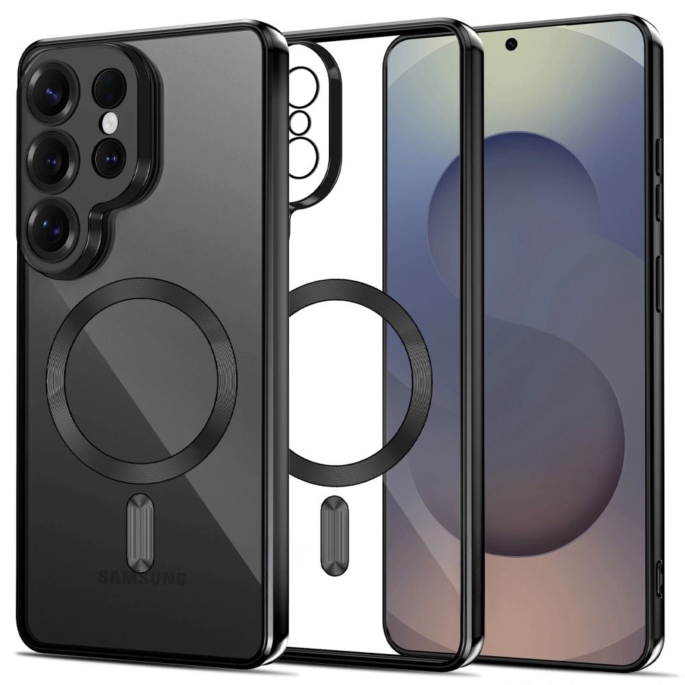 Tech-Protect Magflex MagSafe Shiny Black Samsung Galaxy S26 Ultra Tok